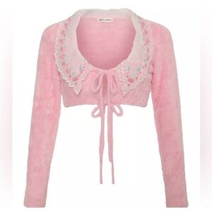 For Love and Lemons Sweet Cherry Cardigan